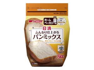 日清フーズ ホームベーカリー用ふんわりパンミックス 580g x6 【小麦粉・パン粉・ミックス】