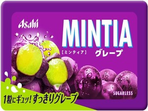 アサヒグループ食品 ミンティア グレープ 50粒 x10 【飴・グミ・ラムネ】