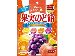 カンロ ノンシュガー 果実のど飴 90g x6 【飴・グミ・ラムネ】