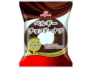 丸中製菓 ベルギーチョコドーナツ 1個 x8 【洋風半生焼菓子】