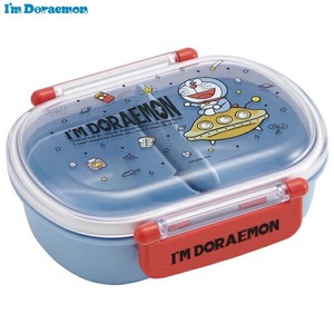 【スケーター】抗菌食洗機対応ふわっとランチボックス小判 【I'm Doraemon 宇宙さんぽ】日本製