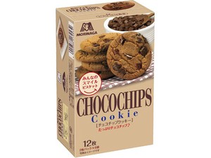 森永製菓 チョコチップクッキー 12枚 x5 【クッキー】