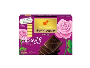 森永製菓 カレ ド ショコラ カカオ88 18枚 x6 【チョコ】