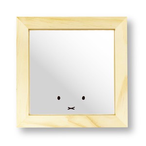 Miffy Square Wood Mirror Face