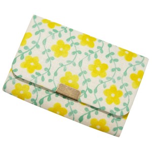 Business Card Holder Card Case With gusset Lemon Series