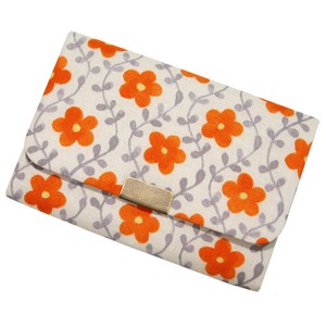 Business Card Holder Card Case With gusset Orange Series