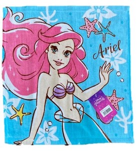 Desney Face Towel Character Ariel