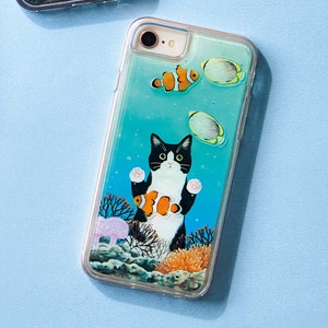 Aquarium Cat Liquid Smartphone Case Hachiware