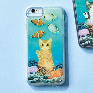 Aquarium Cat Liquid Smartphone Case
