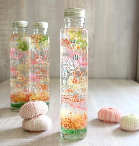 手のひら水槽（ハーバリウム：ボトルフラワー）　「クマノミ＆エンゼルフィッシュ」