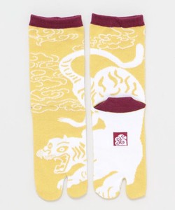 Crew Socks Chinese Zodiac Tiger 23 ~ 25cm Made in Japan