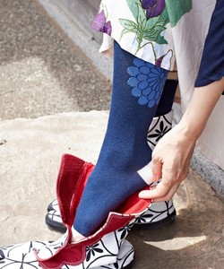 Knee High Socks 23 ~ 25cm Made in Japan