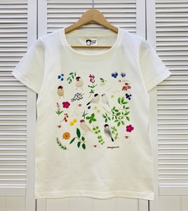 T-shirt Botanical Series Java Sparrow