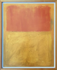 アートフレーム　マーク・ロスコ Mark Rothko Orange and Tan, 1954