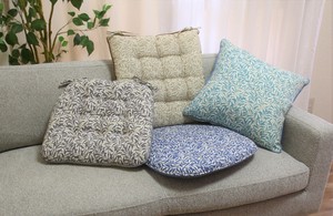 Made in Japan Cushion Attached Sheet Cushion Backboard Botanical Japan