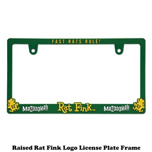 ink Rat Fink Plate Frame