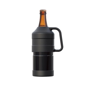 瓶ビールホルダー　500ml〜633ml用　ブラック　ABBH-BK