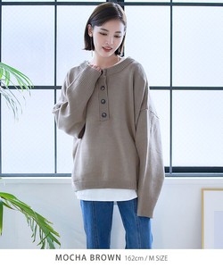 Sweater/Knitwear Reversible Knitted 2Way
