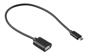 USB変換アダプタ-(MicroB-TypeA) 91708