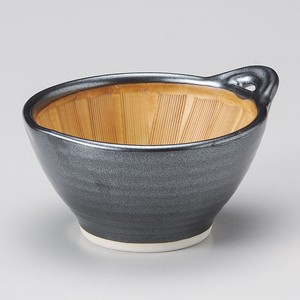 黒釉納豆すり鉢 5寸 日本製 美濃焼