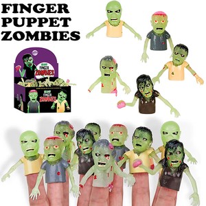 Finger Puppet Zombie Assort