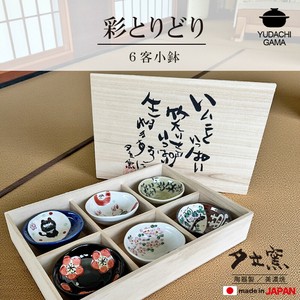 彩とりどり 6客小鉢（木箱）