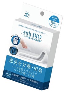 with BIO 汲み取りトイレ用消臭剤
