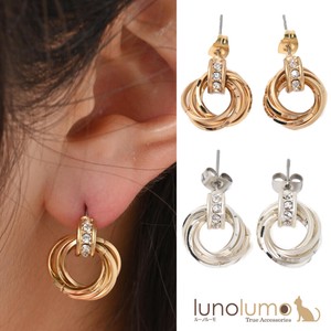 Pierced Earringss sliver Sparkle Casual Ladies'