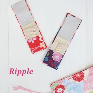 RIPPLE KK etiquette mirror Japanese Pattern Assort Sakura Ume Floral Pattern