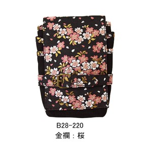 腰包 单肩包 樱花 3种方法