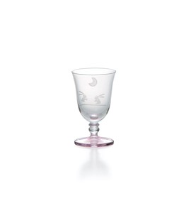 玻璃杯/杯子/保温杯 粉色 清酒杯 酒杯 日本制造
