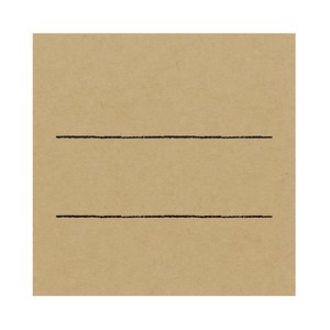 Hand-writing Pop Card Square type Craft