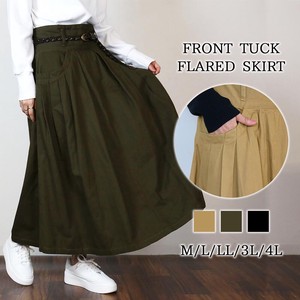 Skirt Front Flare Skirt