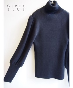 Sweater/Knitwear Pullover Rib Turtle Neck Made in Japan