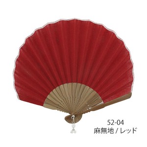 Japanese Fan Red Ladies' 22cm
