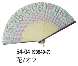 Japanese Fan Flower Hand Fan Ladies' Switching 19.5cm