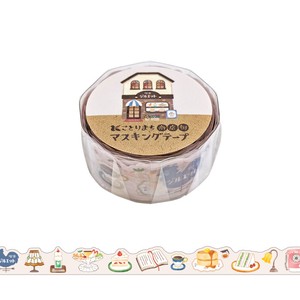 Washi Tape Coffee Shop Kotorimachi Shotengai Masking Tape Die-Cut