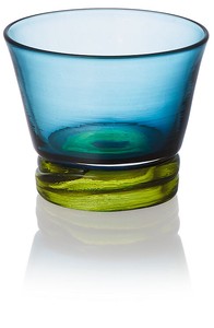 《日本製》成美グラス・ぐい呑み（ブルー）　【盃】【グラス】【冷酒】【日本酒】