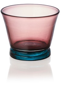 《日本製》成美グラス・ぐい呑み（ピンク）　【盃】【グラス】【冷酒】【日本酒】