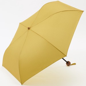折畳雨傘 50cm チェック YELLOW 【392／サンキューニ】 Q003