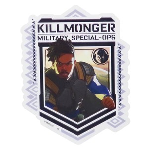 【ステッカー】WHAT IF…？ ダイカットステッカー F キルモンガー KILLMONGER MILITARY SPECIAL OPS