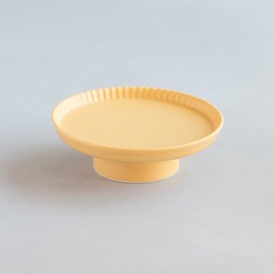 大餐盘/中餐盘 黄色 日本制造