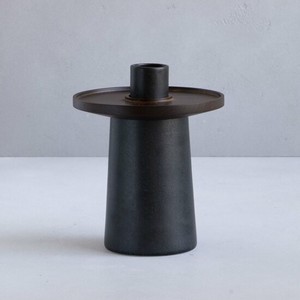 hanauke-Vase(Black×Hinoki DarkBrown)