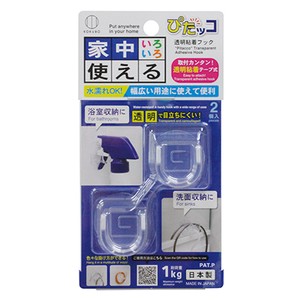 Made in Japan made Transparency Adhesion Hook 438