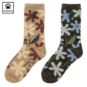 2021AW Flower Fluffy Socks