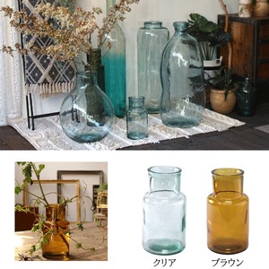 【花瓶/フラワーベース】VALENCIA リサイクル　ガラスフラワーベース SEIS「2022新作」