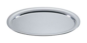 Plain Type Oval Tray
