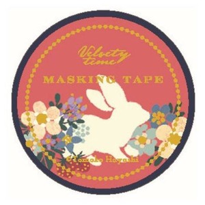 【マスキングテープ】Tomoko Hayashi 15mmマステ ラビット