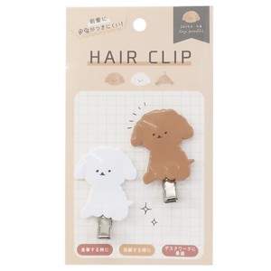 Hair Accessory Toy Poodle Hair Clip 2Pcs set