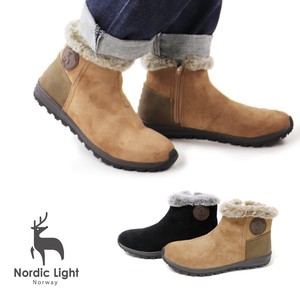 ノルディックライト Nordic Light 　ファーショートブーツ